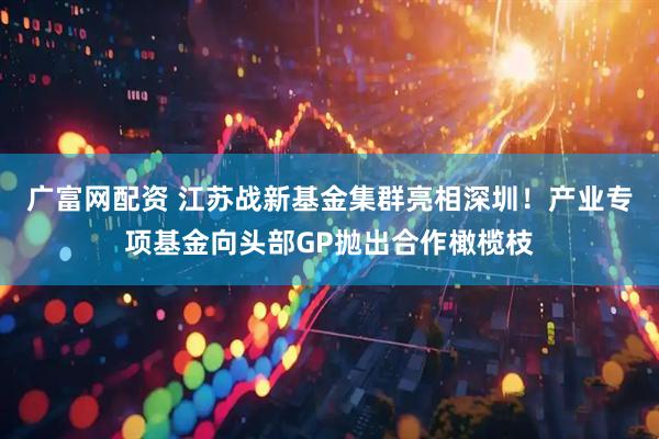 广富网配资 江苏战新基金集群亮相深圳！产业专项基金向头部GP抛出合作橄榄枝